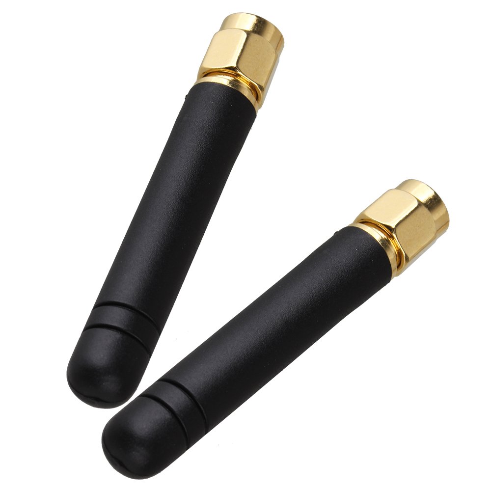 433MHZ GSM GPRS SMB Male Plug Straight Radio Antenna with Needle 5cm in Middle Position