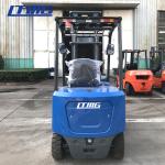 3 Stage 6.5M Mast Mini Electric Forklift Truck For Freight Yard 2.5 Ton 48V AC