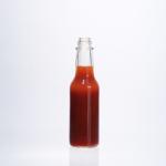 5oz 150ml Hot Sauce Woozy Glass Bottle With Leak Proof Screw Cap