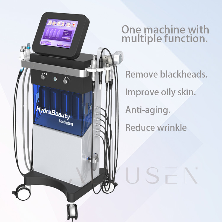 H202 Beauty Hydro Microdermabrasion Machine Skin Care Aqua Peel Cleaning 8 In 1