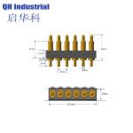6Pin Argentina Mp4 Mp5 Connector spring loaded pin Magnetic Connector Magnetic