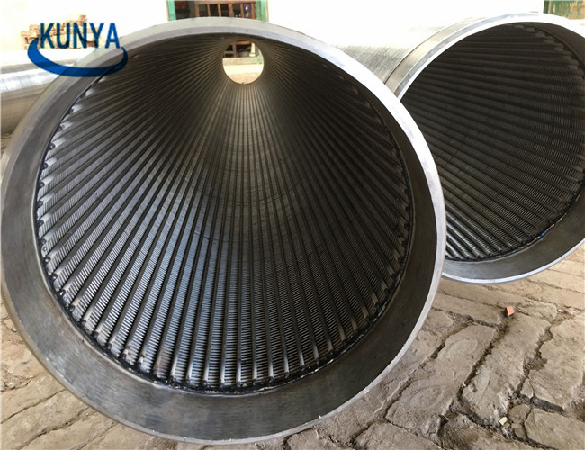 SS304 Wedge Wire Screen Basket