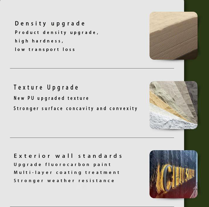 decorative stone wall panels for outside Insulated Polystyrene Sandwich Panels Mushroom Stone