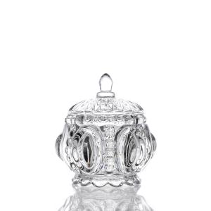 China LFGB Unique Transparent Soda lime Glass Food Storage Container wholesale