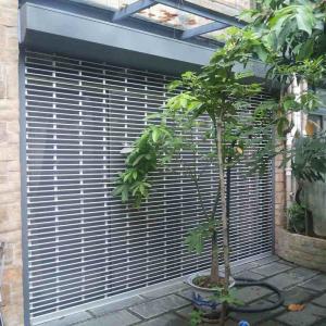China Stainless Steel / Aluminum Automatic Roller Grilles Door Sample Available wholesale