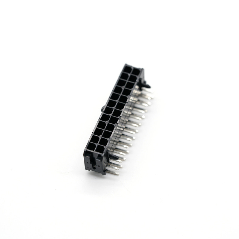 Dual Row Wire Harness Connectors , SMT Type Molex 24 Pin Connector