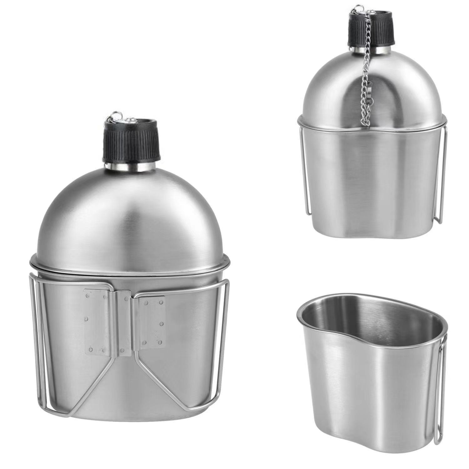 Military Water Bottle American Original Polymer Kettle 1 Liter Outdoor Mountaineering Portable Large Drinking
