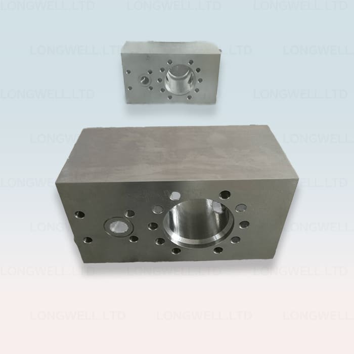 Triplex Mud Pump Fliud End Module Alloy Steel 1213382 For Drilling Rigs Weatherford MP-10