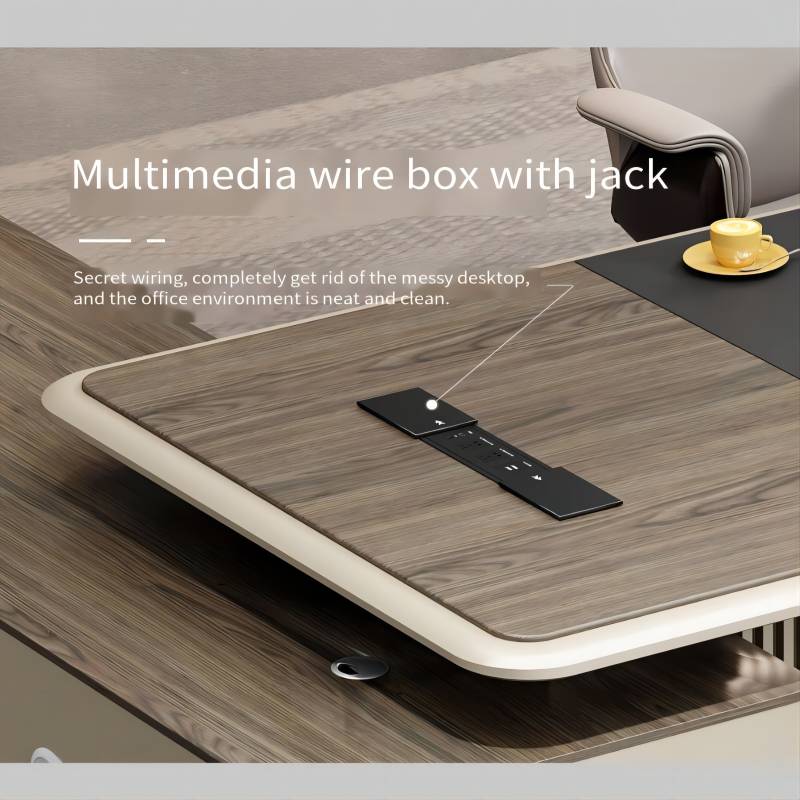 Customized Colors Modern Wood Home Office Computer Desk with Customizable Drawer