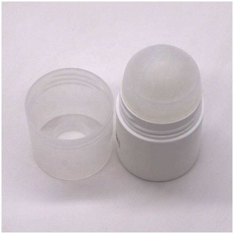 Customized Color 50ml PE/PP Essential Oil Plastic Roll On Bottle for Deodorant Refill