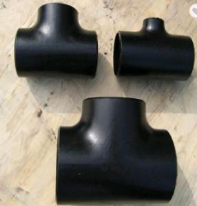 China DIN Steel Butt Weld Tee , Equal Galvanized Pipe Tee Seamless wholesale