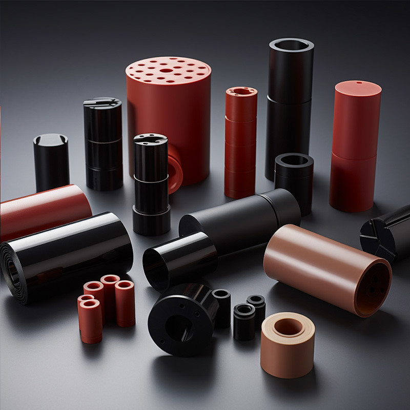 POM PET PVC Machined Plastic Components CNC Turning Milling Processing
