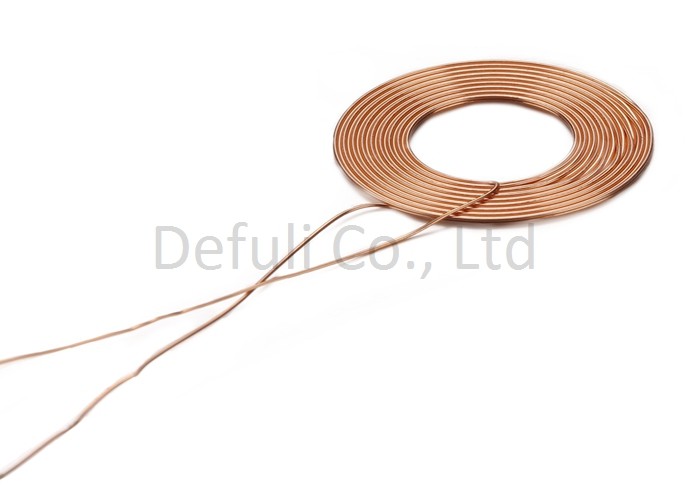 Air Core / Coreless / Bobbinless Inductive Charging Coil 19.8mm OD For Smart Phone
