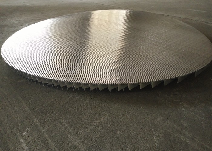 Johnson Slot Sieve Wedge Wire Screen Panels Plate Stainless Steel For Pulp Filtration