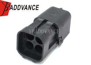 China 12015024 GM Weather Pack Electrical Connector Square Shroud 4 Pin Male wholesale