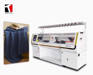 China Double System Flat Blanket Cotton Knitting Machine 60 Inch 5G wholesale
