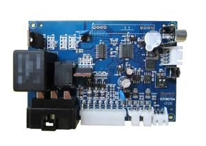 China ISO9001 Printed Circuit Board Assembly Blue Solder Mask PCBA Produce wholesale