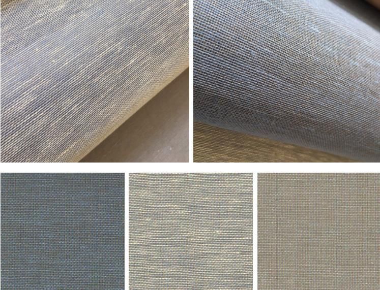 Strong Texture/Non-Toxic/Breathable/Sound-Absorbing/Natural/Harmonious/Beautiful Woven Wallpaper