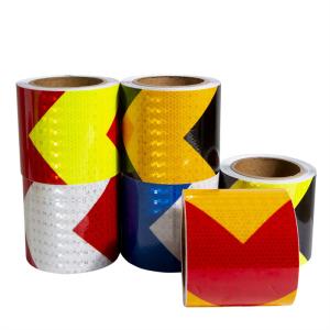 China Honeycomb Crystal Lattice Reflective Film Traffic Safety Reflective Warning Tape wholesale