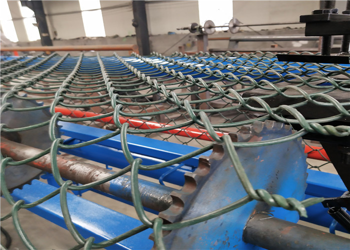 25-100mm Double Wire Feeding Chain Link Fence Machine