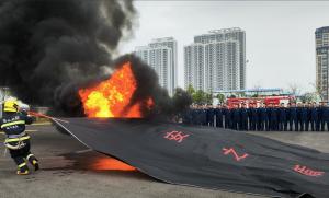 China SUNTEX Thermal Resistance Fire Blanket For Fire Protection wholesale