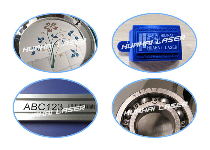 High Speed Automatic Laser Marking Machine Compact Structure Easily Operating