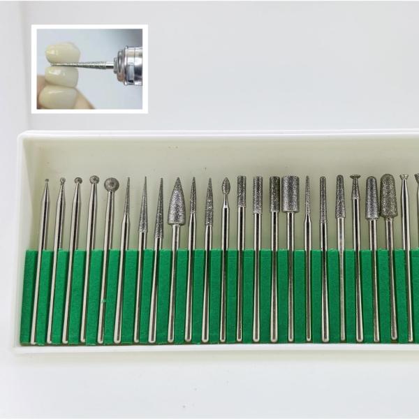 30pcs/Box Dental Diamond Burs For Grinding And Polishing All Kinds Of Dental