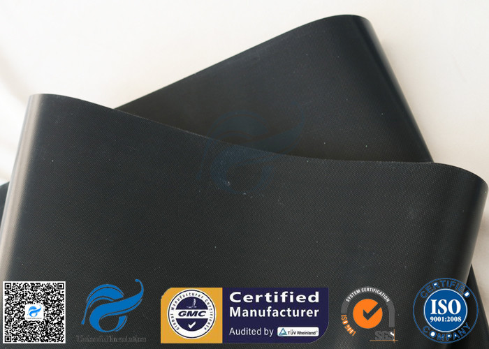 Food Grade FDA 0.2MM Black Non Stick Silicone Baking Mat PTFE Coated