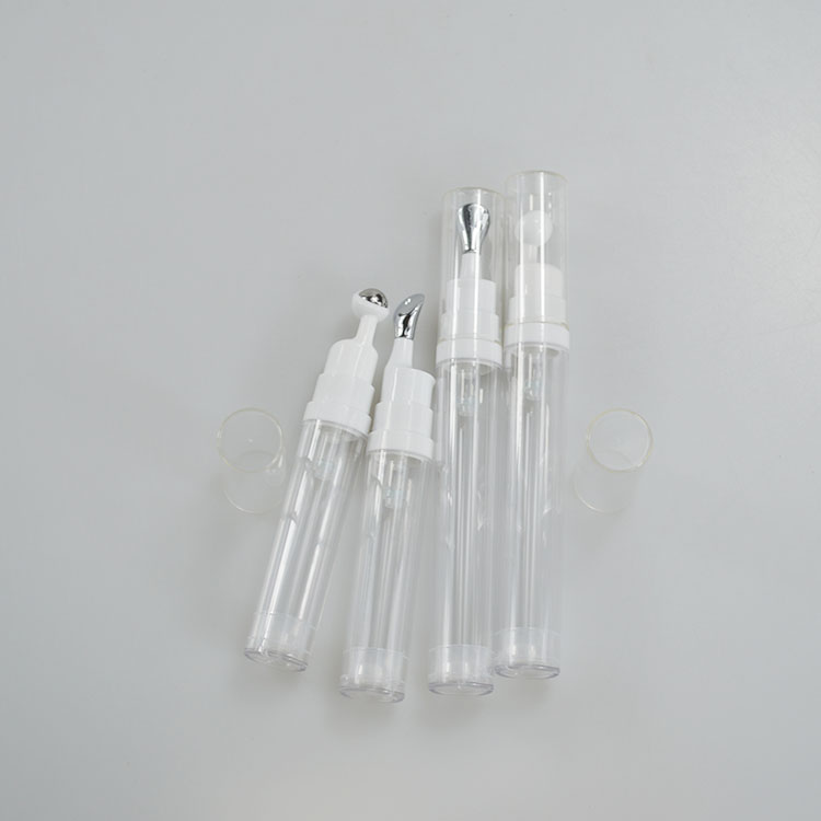 5ml 10ml AS Plastic Empty Airless Vacuum Pump Bottle for Eye Cream Customized Color