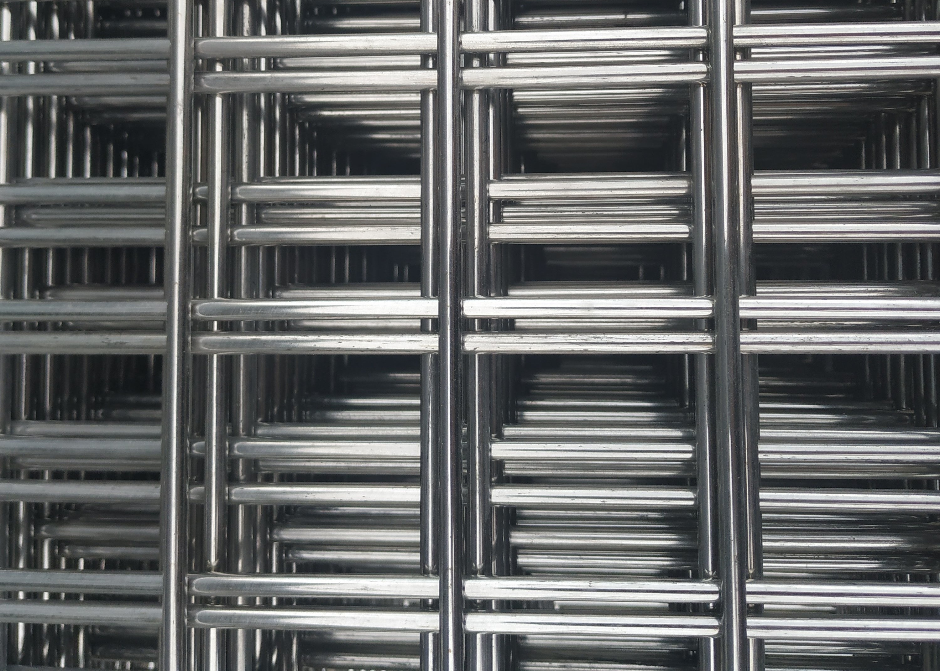 Silver 304 316 1x1 Welded Wire Mesh High Tensile Strength