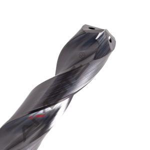 China 3D Through Coolant Drill AlTiN Coated Carbide Coolant Thru Drills Customized wholesale