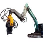 35-50 Tons Excavator Vibro Hammer Used Hydraulic Mini Pile Driver