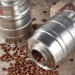 Airtight Rectangle Cylindrical Tin Can , Tinplate Round Empty Tin