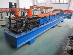 China PLC Glazed Tile Roll Forming Machine Hydraulic Press 5.5KW 1.2 Inch Single Chain wholesale