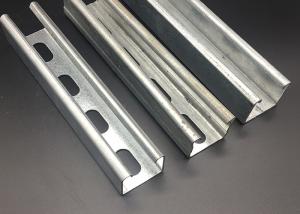 China 41x21 Pre Galvanized Strut C Channel HDG Unistrut Slotted Channel wholesale