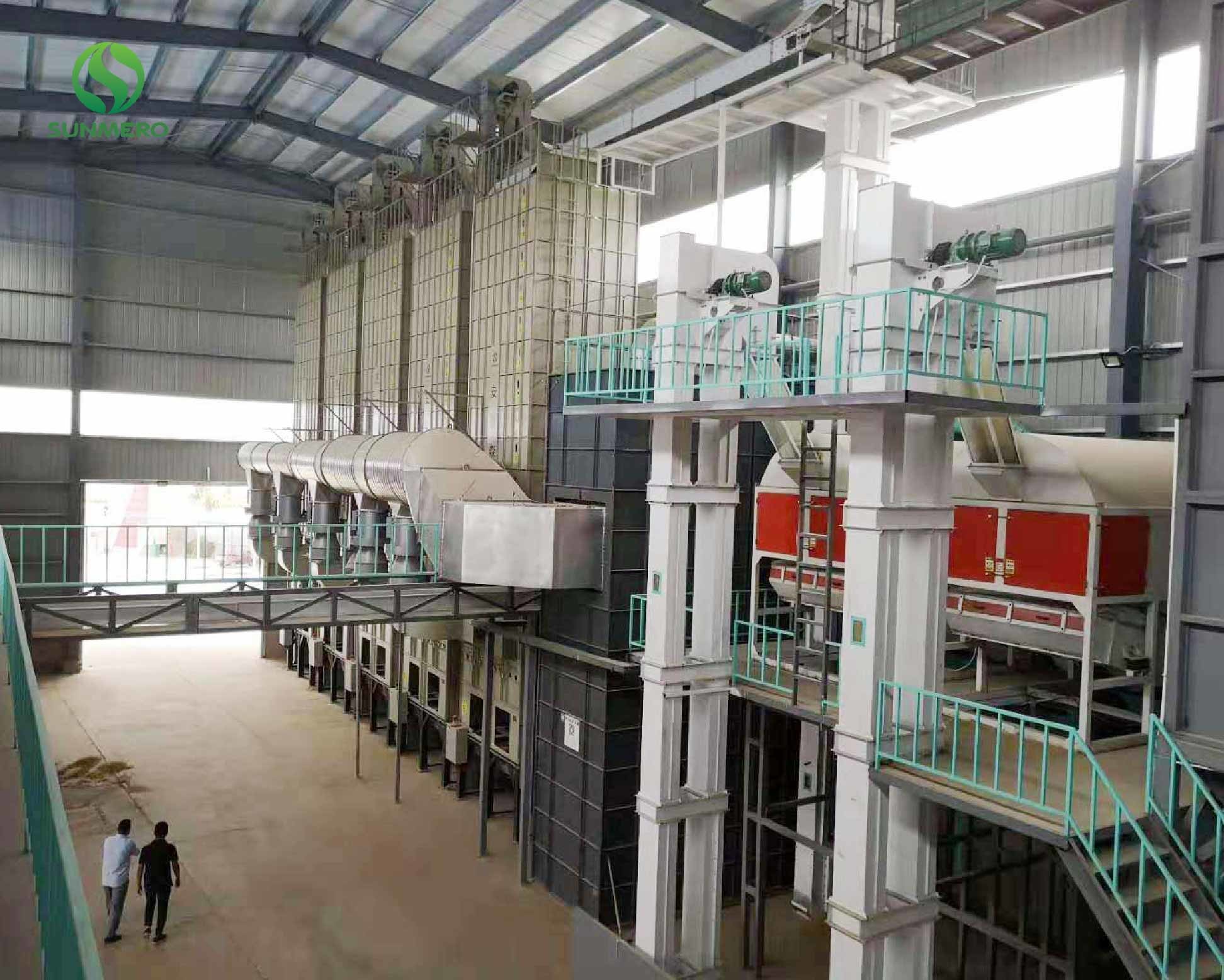 18000KG Multifunctional Grain Elevator Dryer For Rice Drying Plant