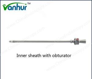 China 22fr Steel Gynecology Inner Sheath with Removable and Sterilizable Obturator wholesale