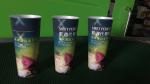 china manufacturer custom high quality iml plastic cup/cup label