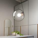 Gallery Glass Ball pendant lamp for indoor home Kitchen Dining room Hanging
