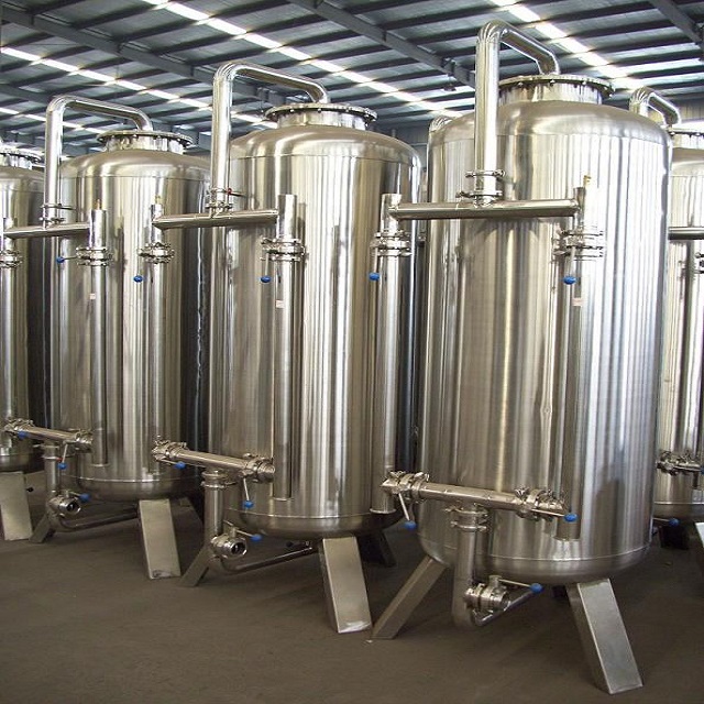 Large Capacity Sand Filter for RAS in Aquaculture Fish Farming 11m3/Hour Productivity