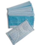 2 / 3 Ply Dental Disposable Medical Mask , Non Woven Disposable Face Mask