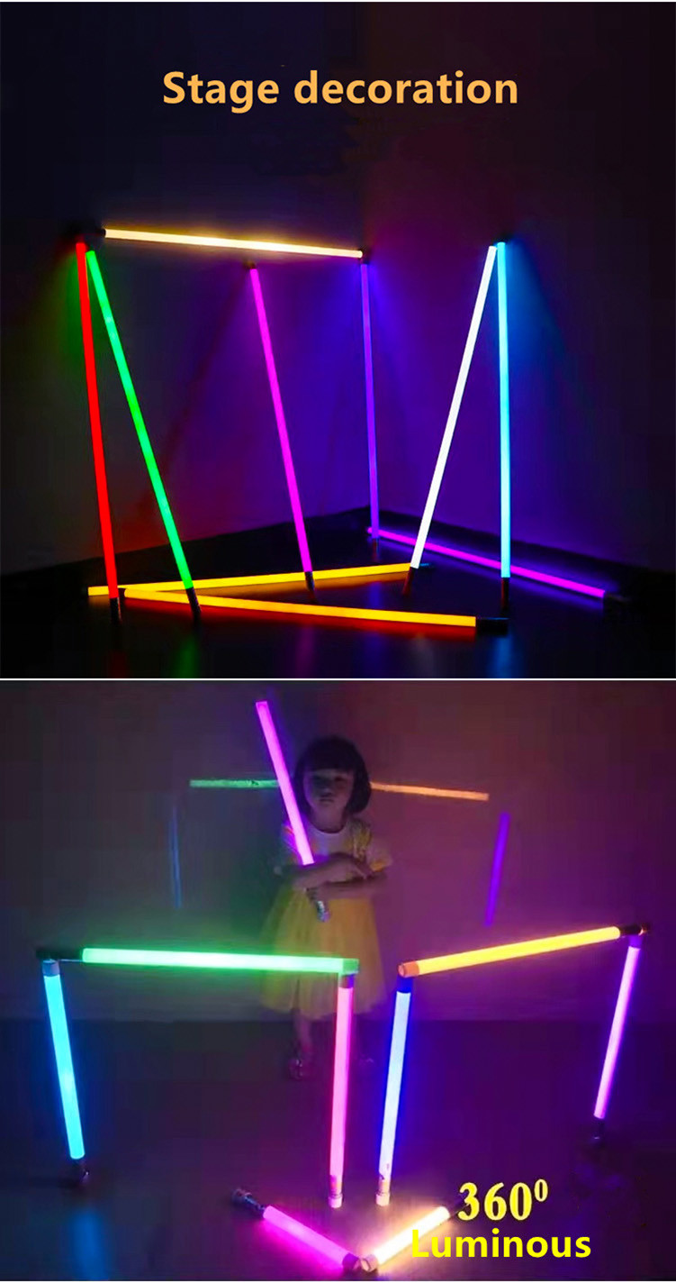 Rgb Bar Stage Lighting Equipments Matrix Led Coloured Neon Tube Light In Parties