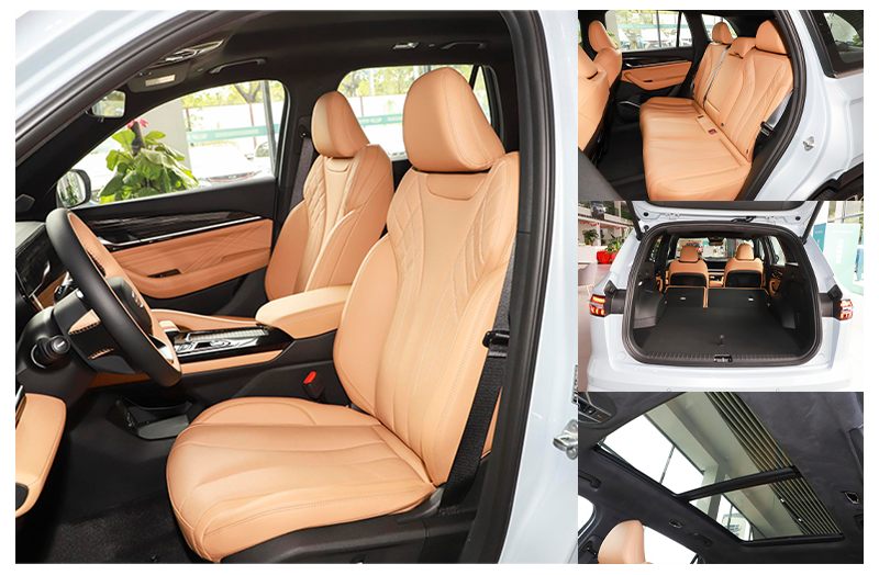 5-Seater Compact SUV Geely Monjaro New Energy Car High-Speed 220km/H
