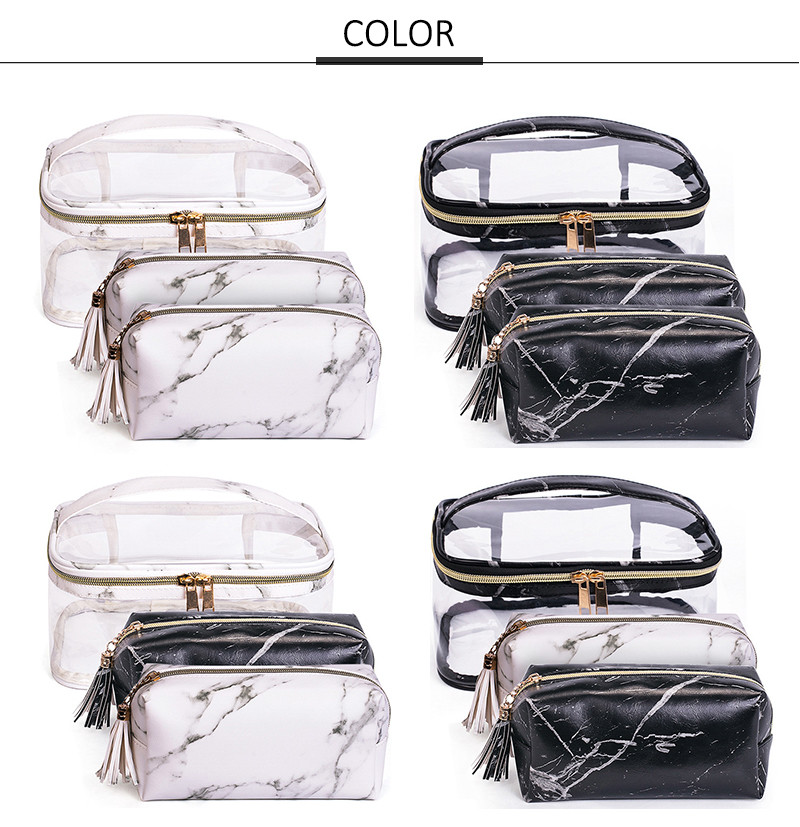 Large Transparent Beauty Travel Portable Toiletry Wash Bag