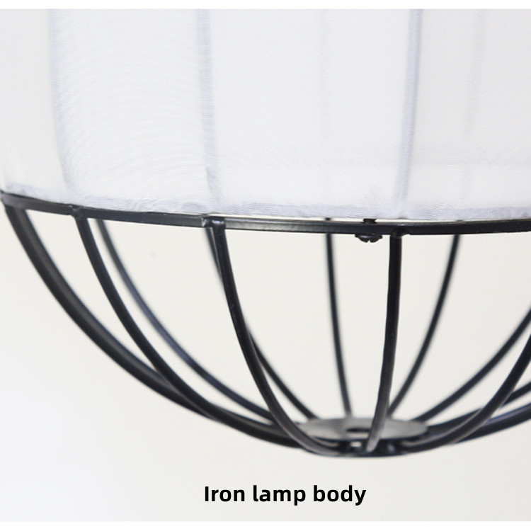 Modern and Minimalist Fabric Chandeliers Restaurants Living Rooms Hotels Homestays Lanterns lamp(WH-AP-594)