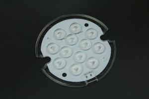 China Round LED Multi Lens Replacement / 3030 Ceiling Light LED Glass Lens on sale