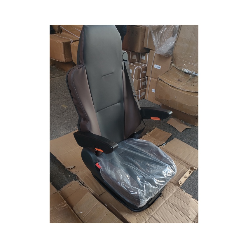 Air Suspension Heavy Duty Truck Seat Cover Leather for Mercedes-Benz SCANIA VOLVO
