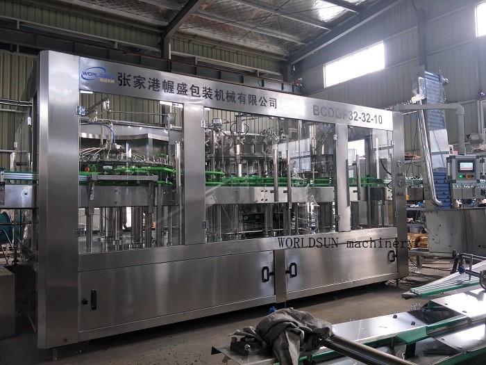 18000BPH Aerated Soda Water Bottle Filling Machine soda water filling machine