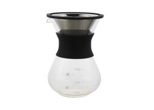 China Heat - Resistant Glass Pour Over Coffee Maker , Stainless Steel Pour Over Coffee Maker wholesale