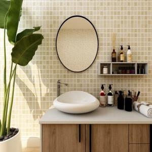China Wallpaper Rolls Tiles Design Wallpaper Self Adhesive Wallpaper 3D Bathroom Decoration wholesale